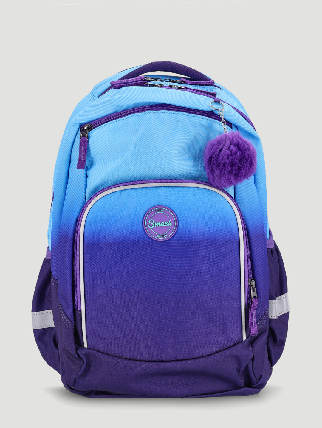 Smash Ombre Orthopeadic School Backpack - Blue