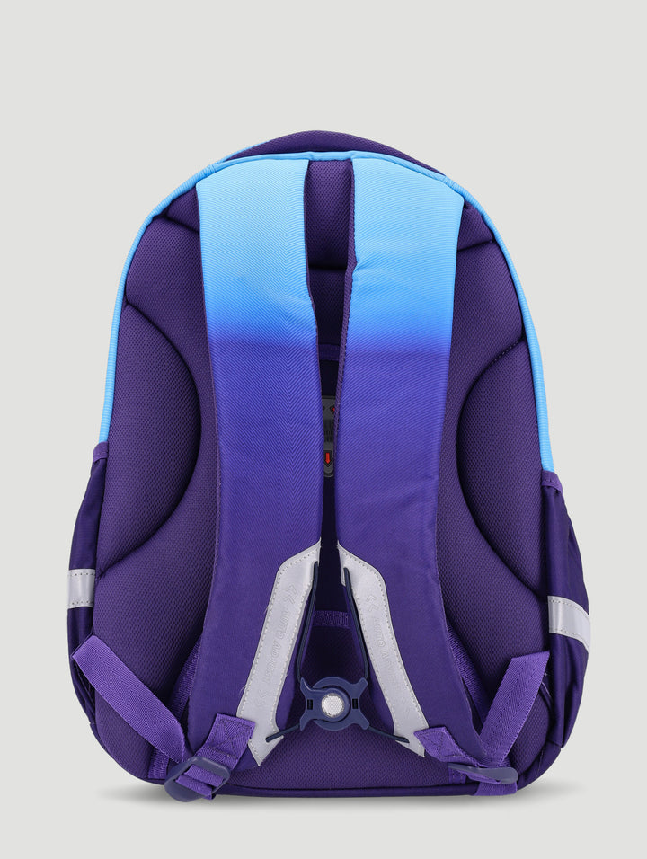 Smash Ombre Orthopeadic School Backpack - Blue