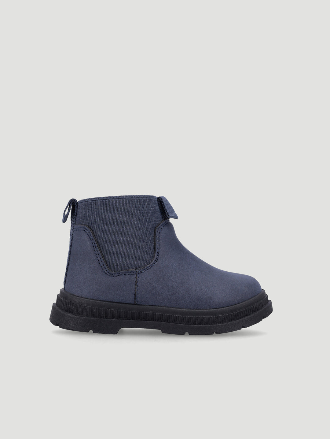 Baby Boys Coloured Sole Chunky Boot - Dark Navy