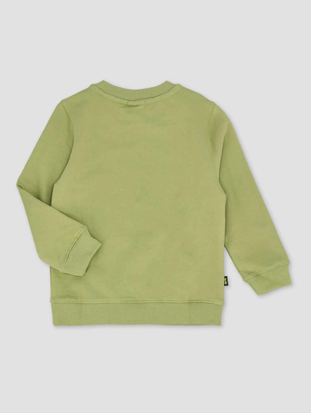 Pre-Boys Car Logo Crew Top - Green