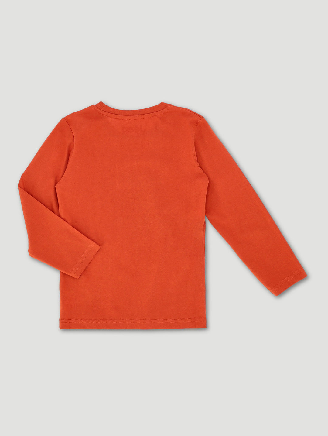 Pre-Boys Long Sleeve Graphic Tee -  Rust