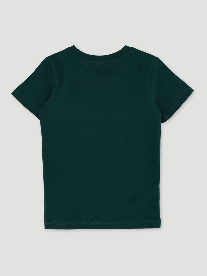 Pre-Boys Jeep Graphic Tee - Green