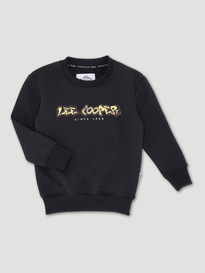 Pre-Boys Orlando Crew Top - Black