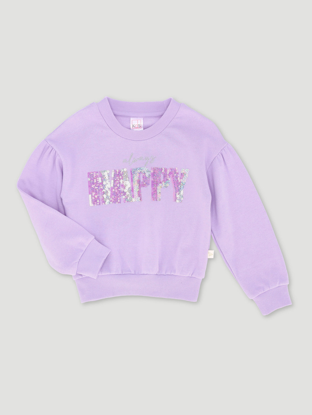 Pre-Girls Always Happy Tracktop - Lilac