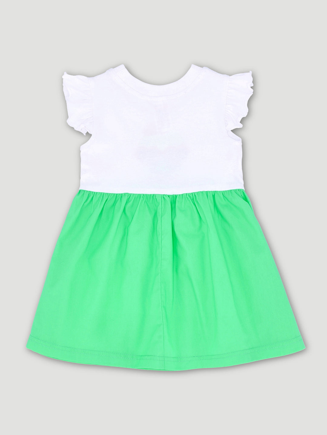Baby Girls Combo Dress Green – Edgars