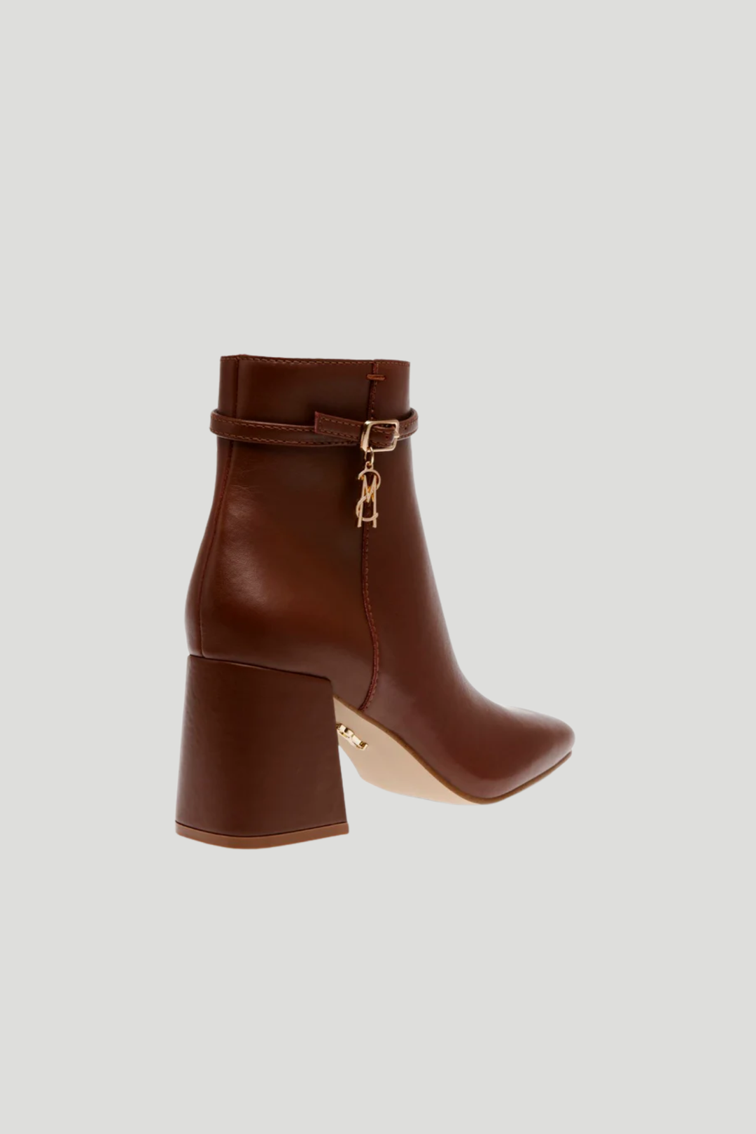Block Heel Boot - Coffee