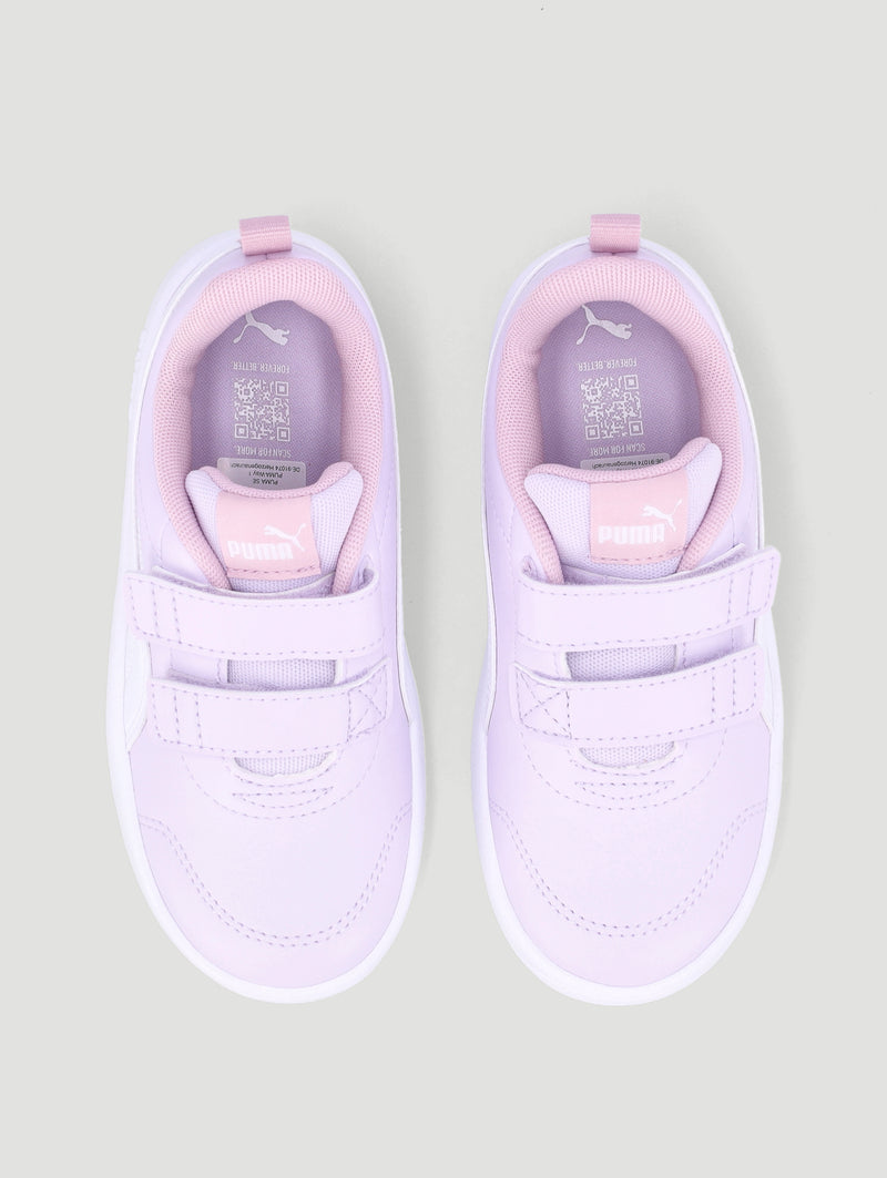 Pre-Girls Courtflex V3 V Sneaker - Lilac