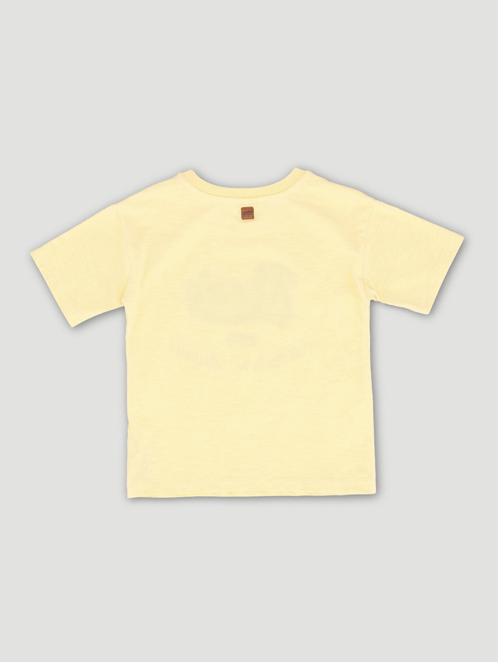 Keedo Boys Flock Logo Tee - Yellow