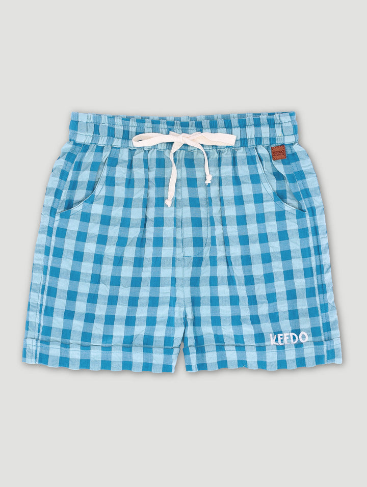 Keedo Boys Gingham Short - Multi