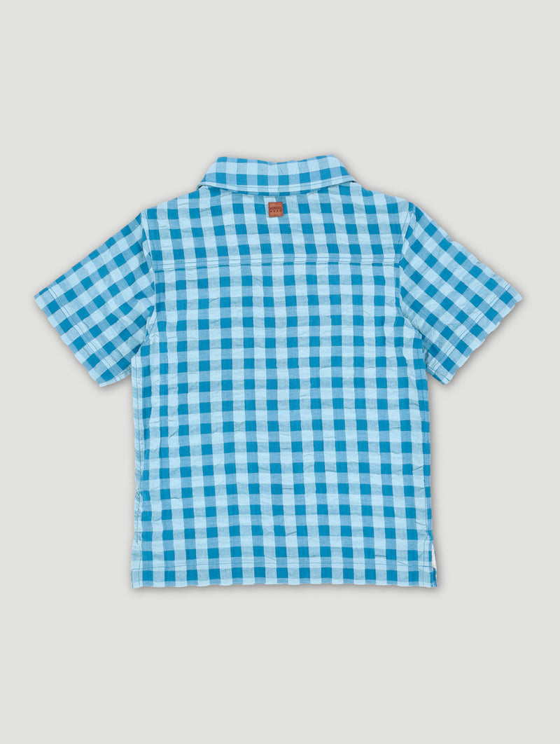 Keedo Boys Gingham Shirt - Multi