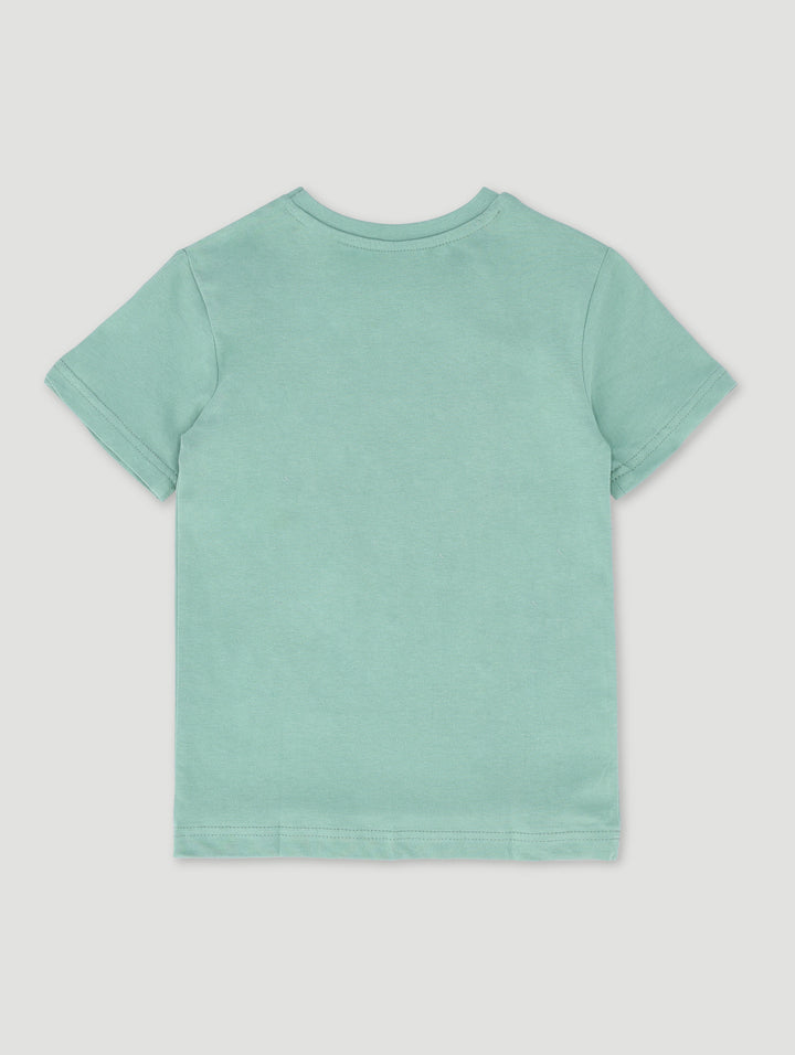 Pre-Boys Foil Bike Tee - Green