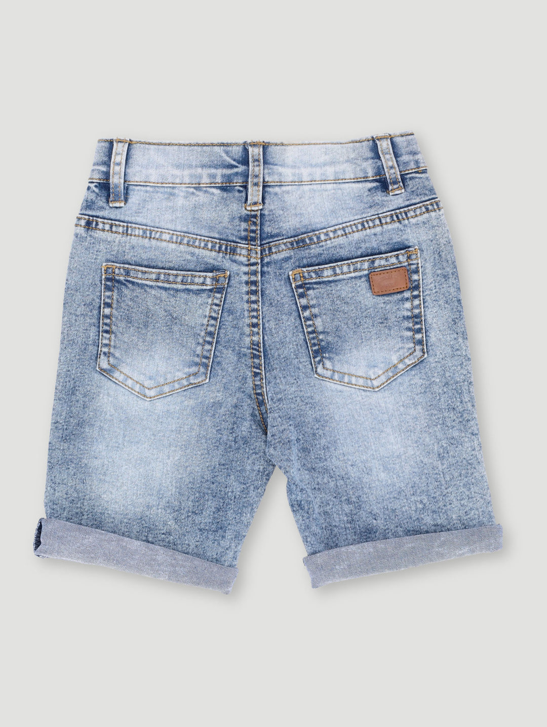 Pre-Boys Denim Short - Light Blue