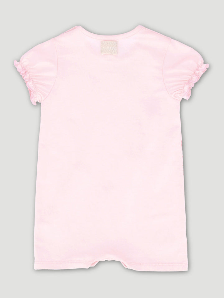 Keedo Baby Girls Kitty Romper - Pink