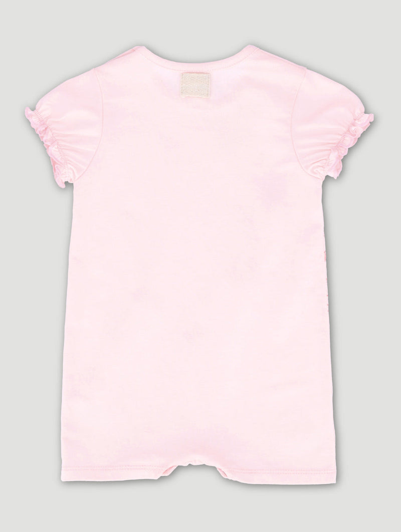 Keedo Baby Girls Kitty Romper - Pink