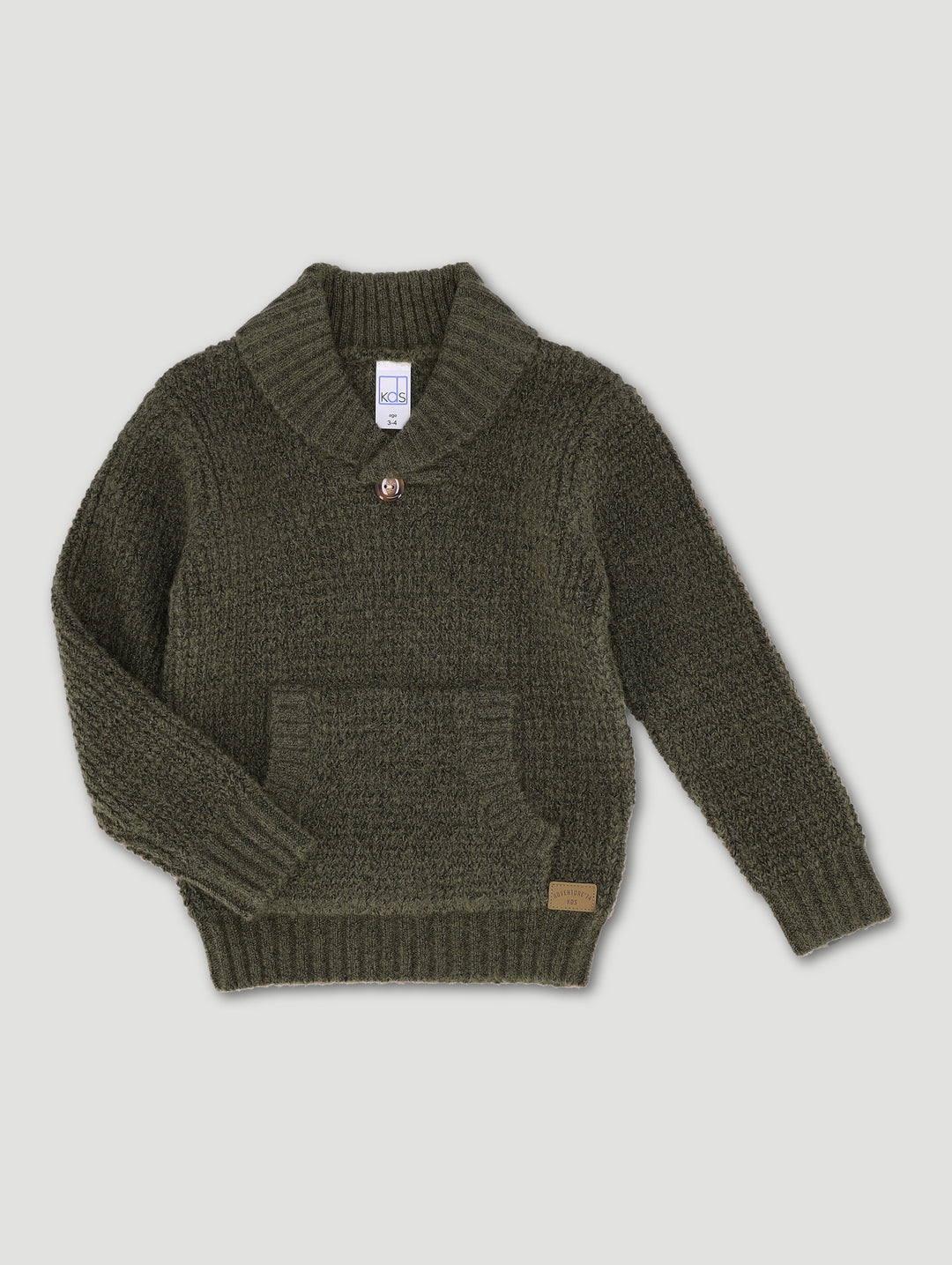 Pre-Boys Kanga Pocket Shawl - Green