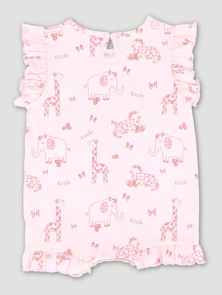 Keedo Baby Girls Printed Kitty Little Keedo Bloomer - Pink