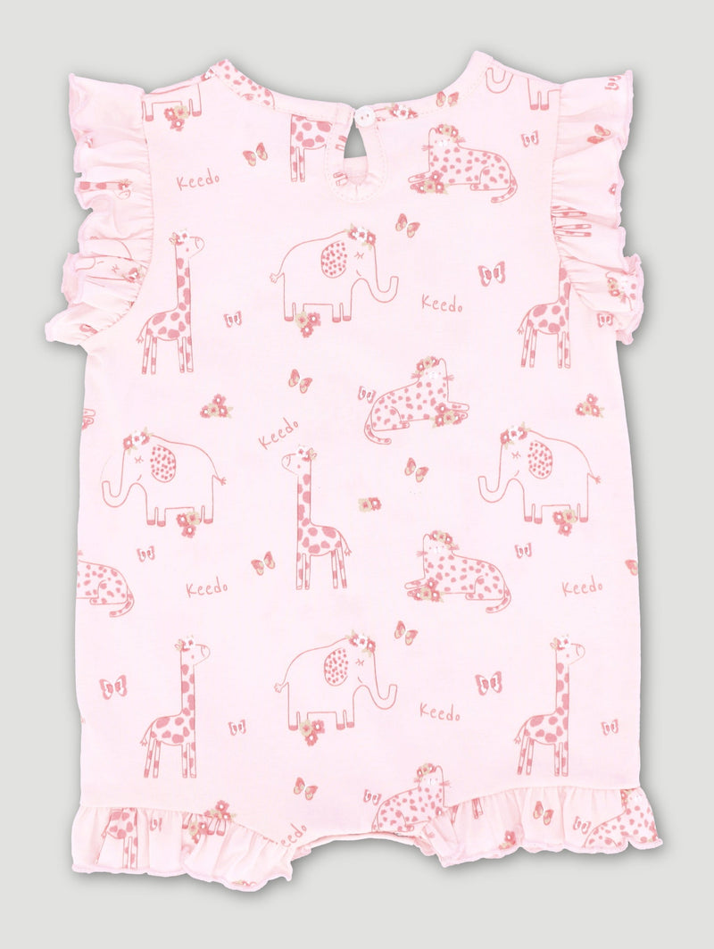 Keedo Baby Girls Printed Kitty Little Keedo Bloomer - Pink