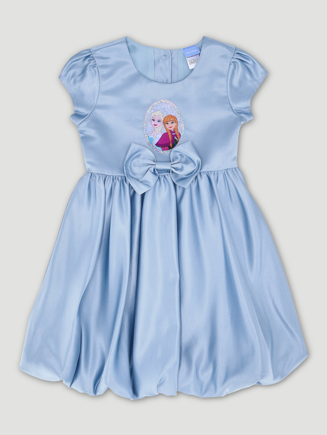 Pre-Girls Frozen Party Dress - Light Blue