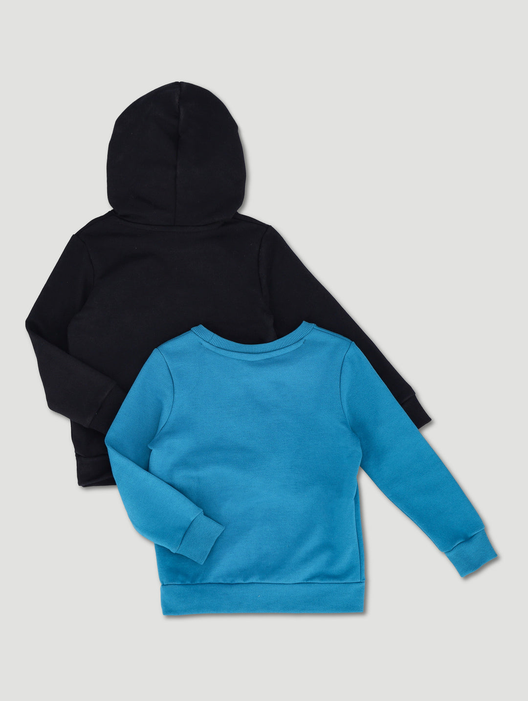 Pre-Boys 2 Pack Fleece Top - Teal/Black