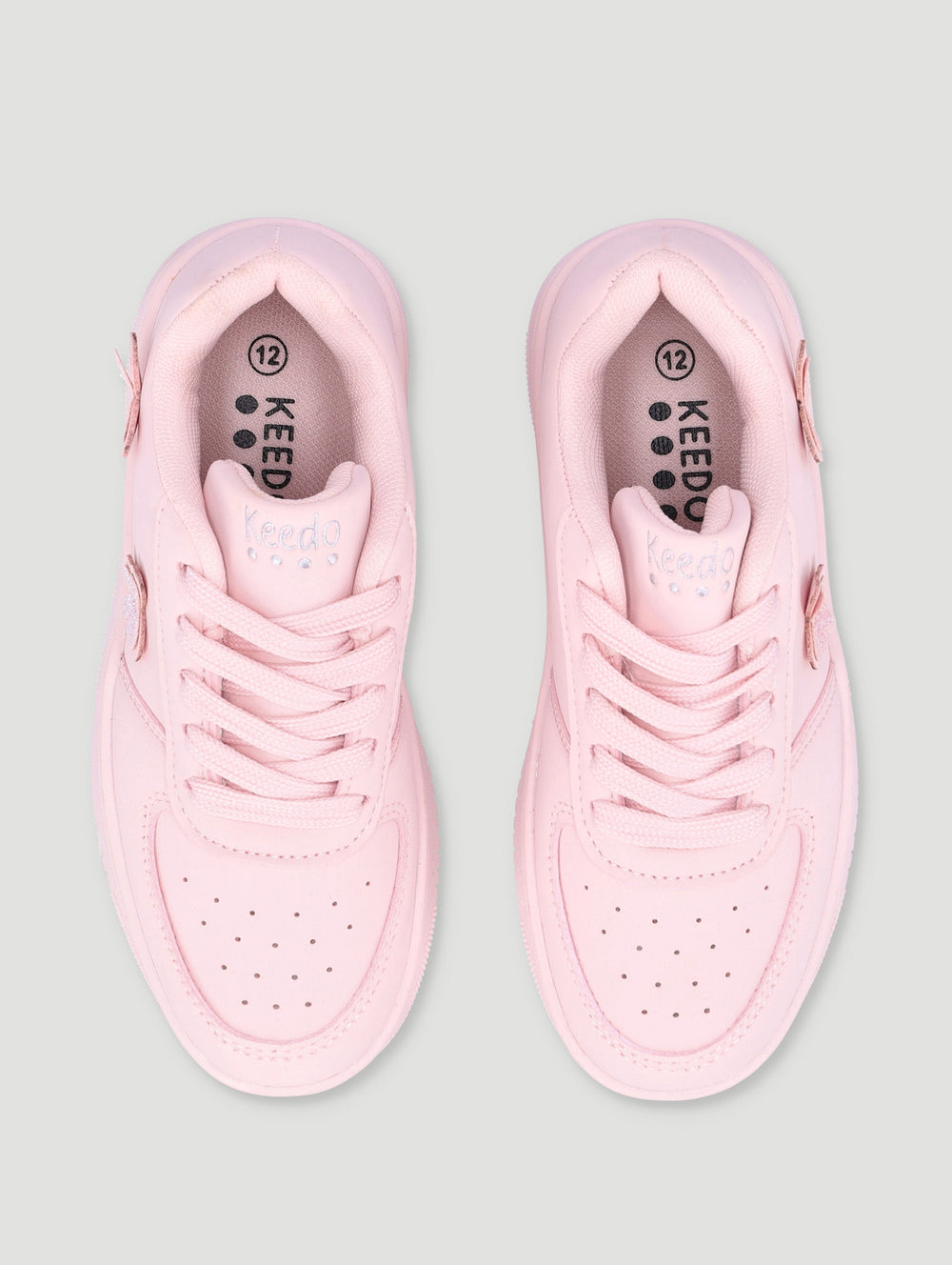 Keedo Girls Butterfly Sneaker - Pink