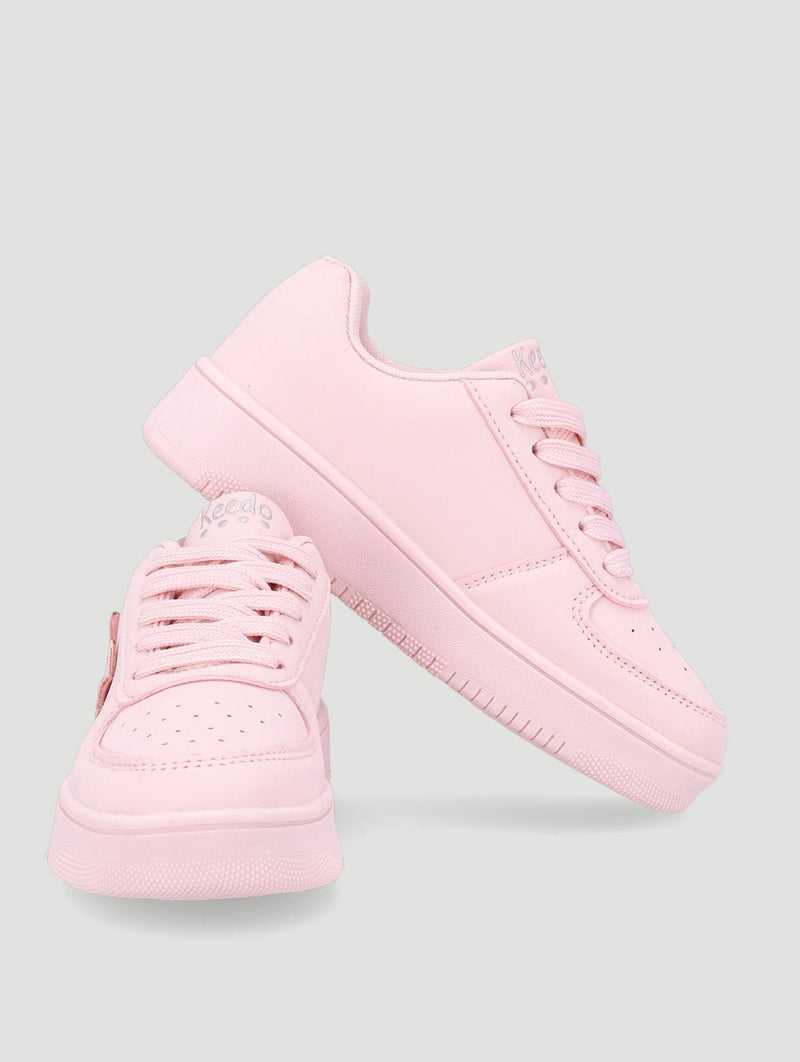 Keedo Girls Butterfly Sneaker - Pink