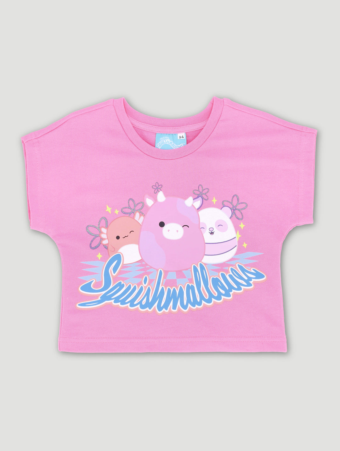 Pre-Girls Squishmallows Top - Pink