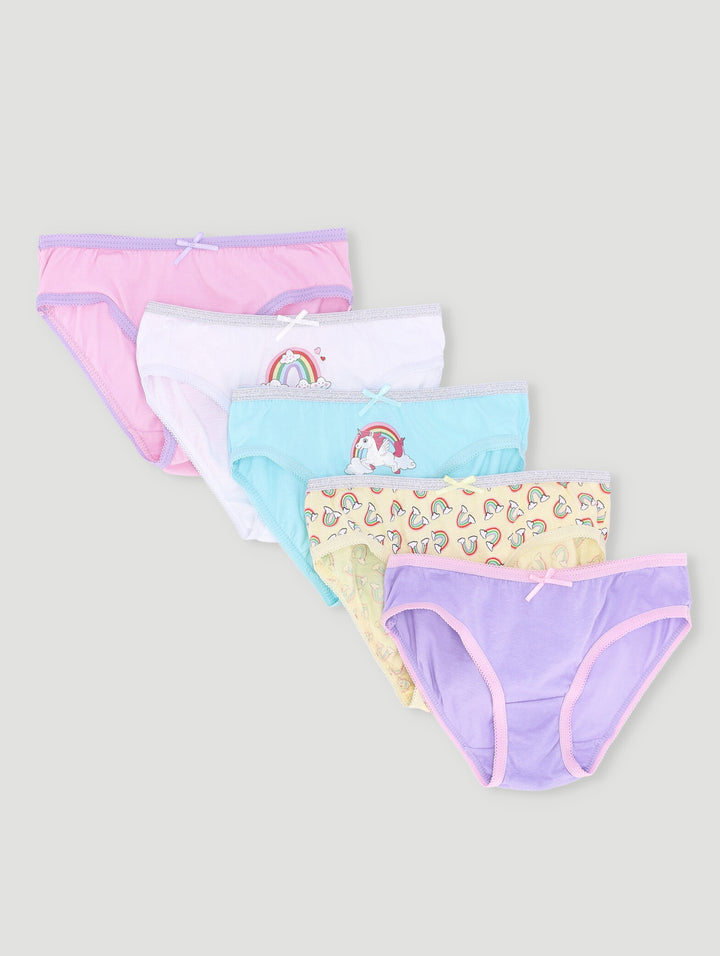 Pre-Girls Unicorn Panties - Multi