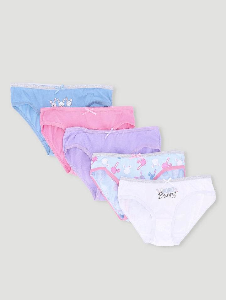 Pre-Girls Bunny Panties - Multi