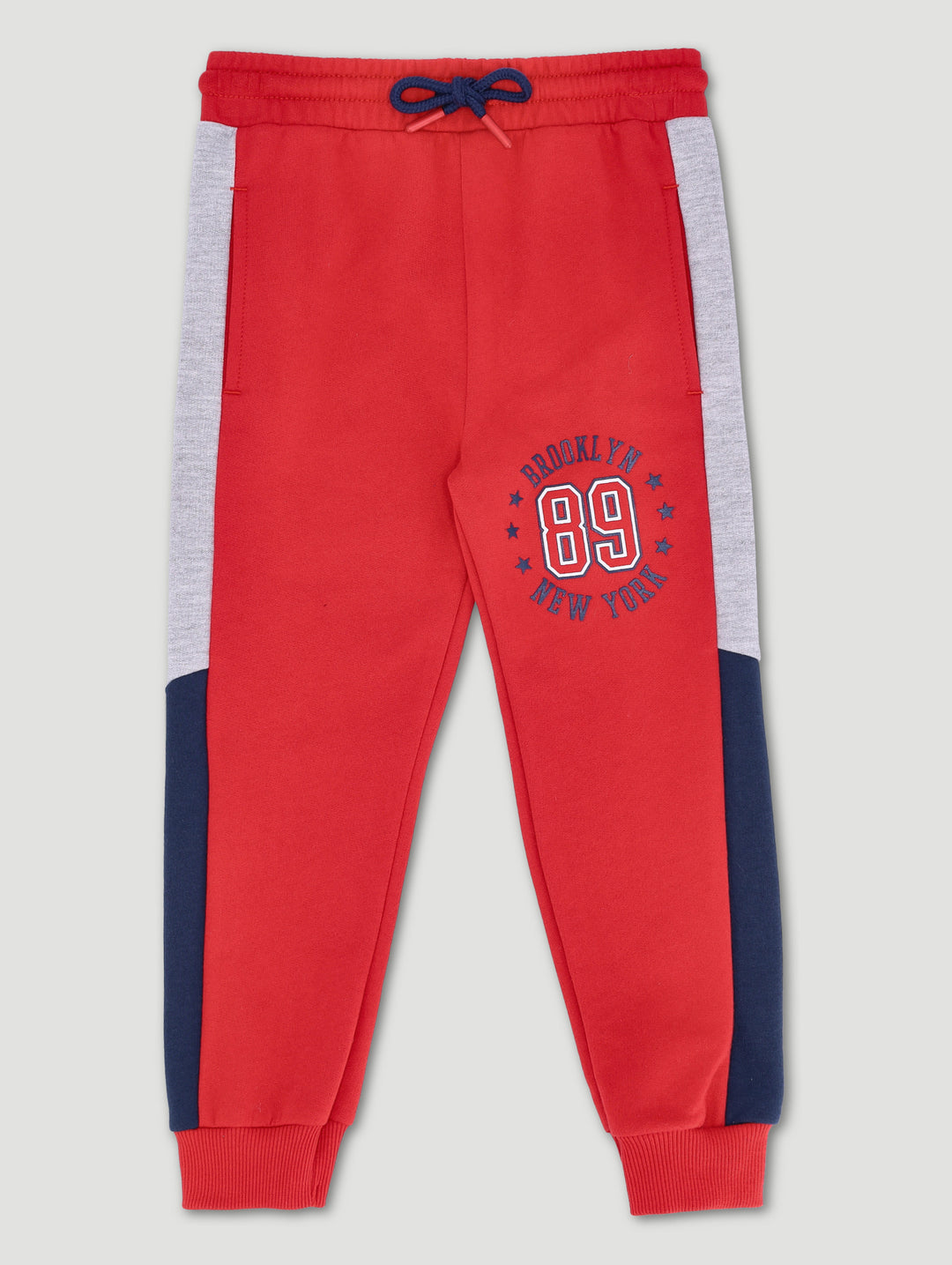 Pre-Boys Brooklyn Colourblock Jogger - Navy/Red