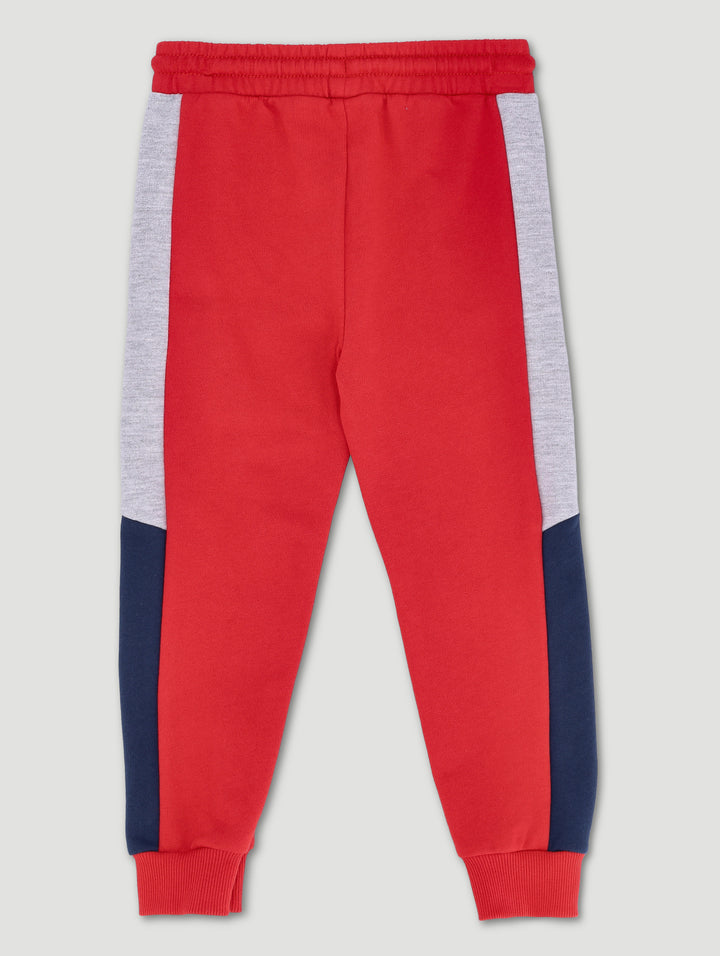 Pre-Boys Brooklyn Colourblock Jogger - Navy/Red