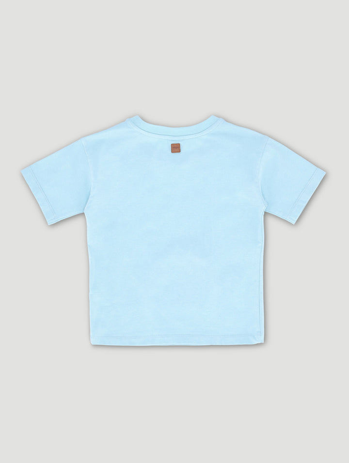 Keedo Boys Camp Tee - Blue