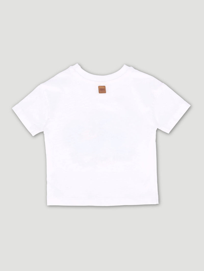Baby Boys White Sea Summer Tee