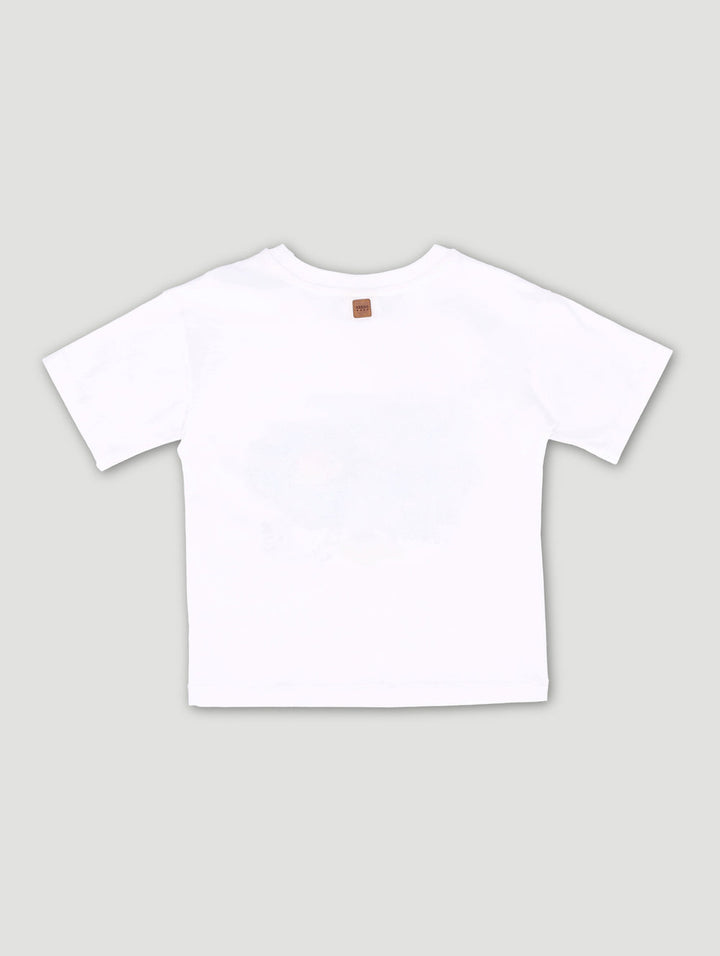 Keedo Boys Sea Summer Tee - White