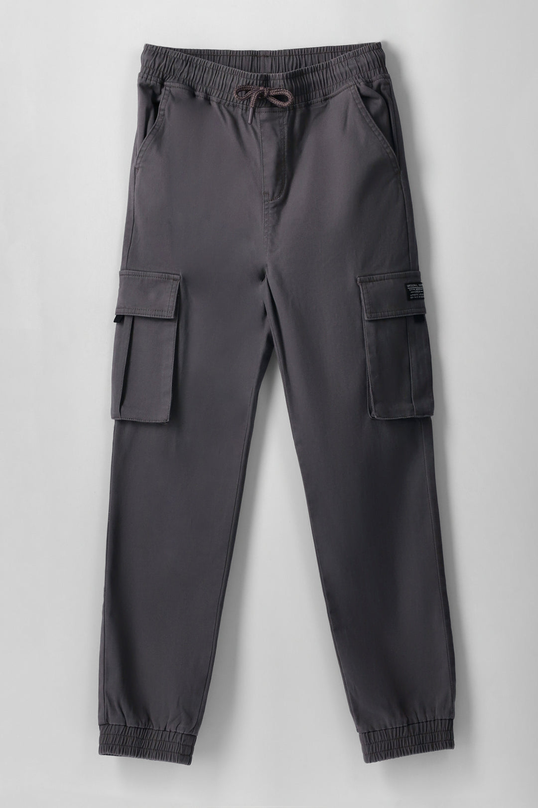 Boys Cargo Jogger - Charcoal