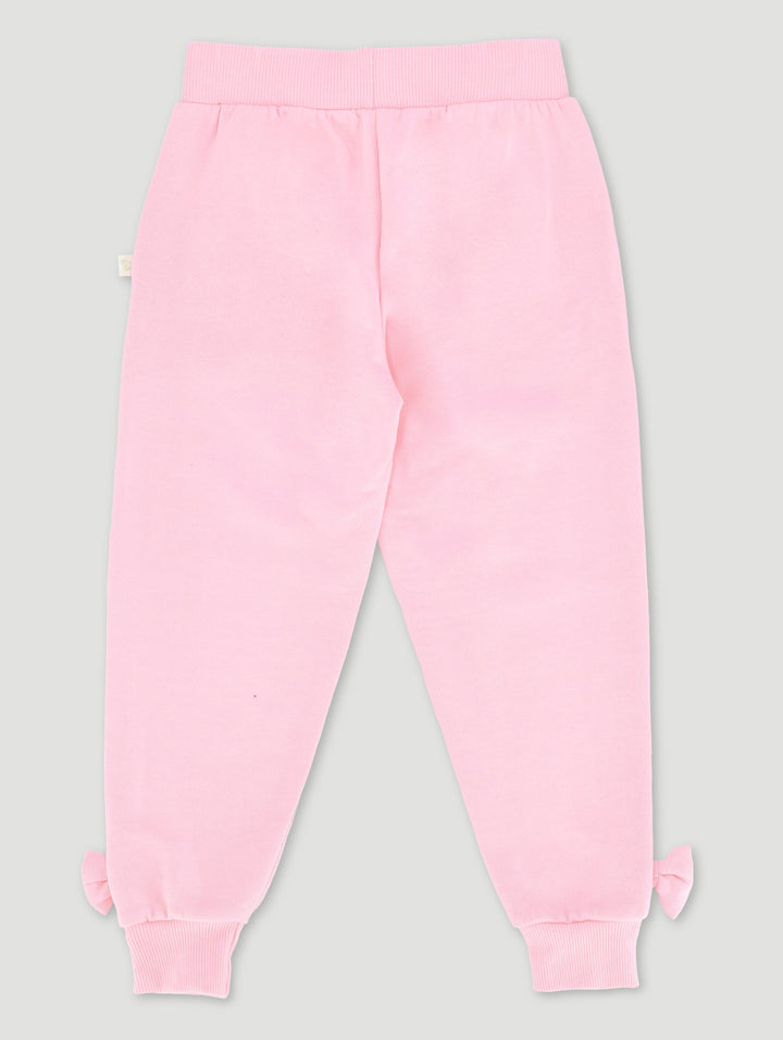 Pre-Girls Bow Jogger - Pink