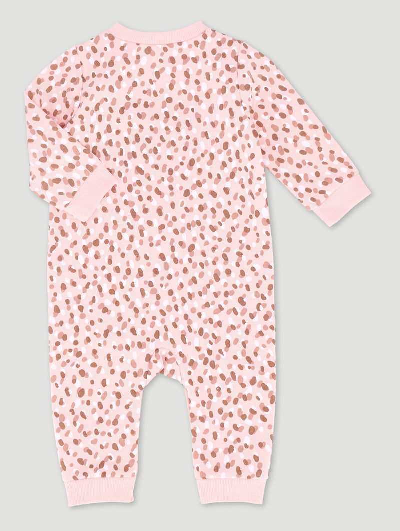 Babygirl Sleepsuit - Dusty Pink