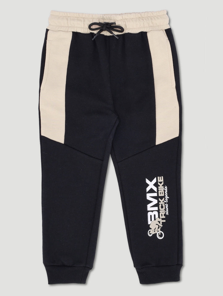 Pre-Boys Bmx Colourblock Jogger - Black/Stone