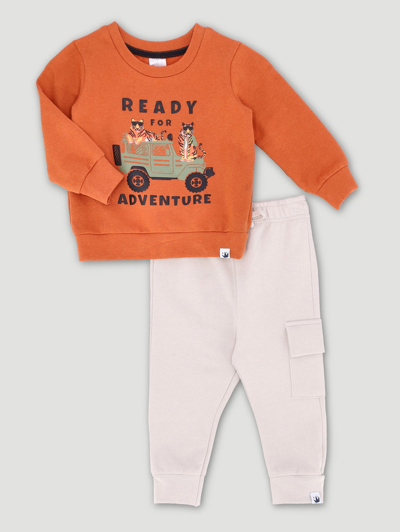 Baby Boys Adventure Fleece Set