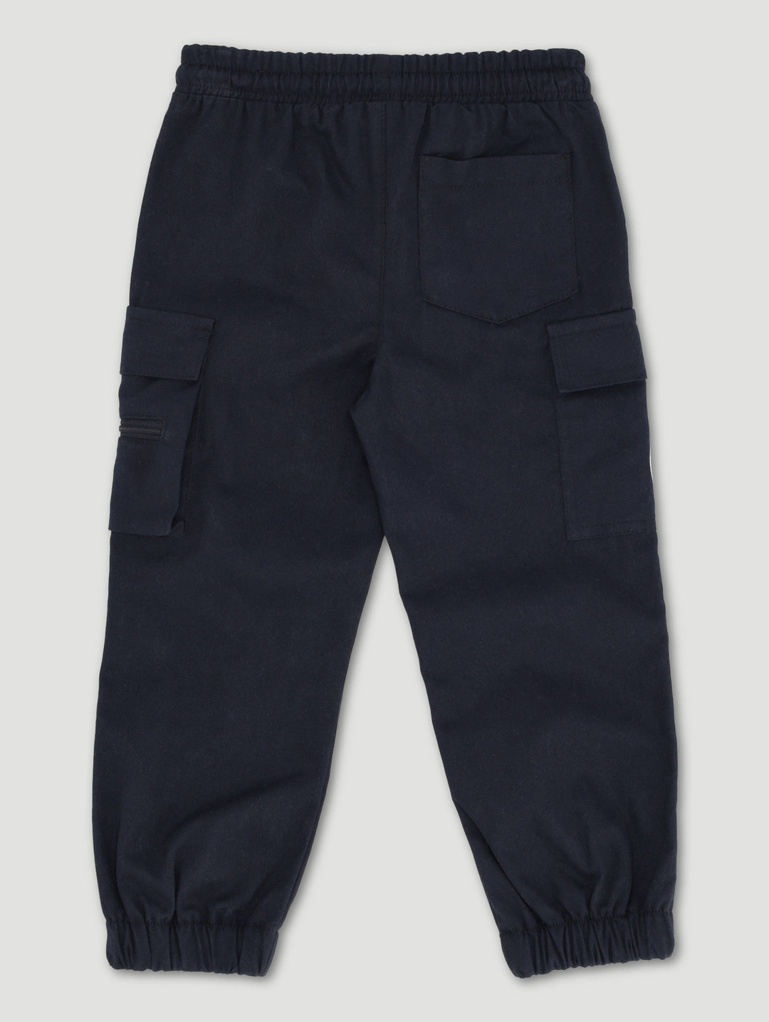 Pre-Boys Peach Twill Jogger - Black