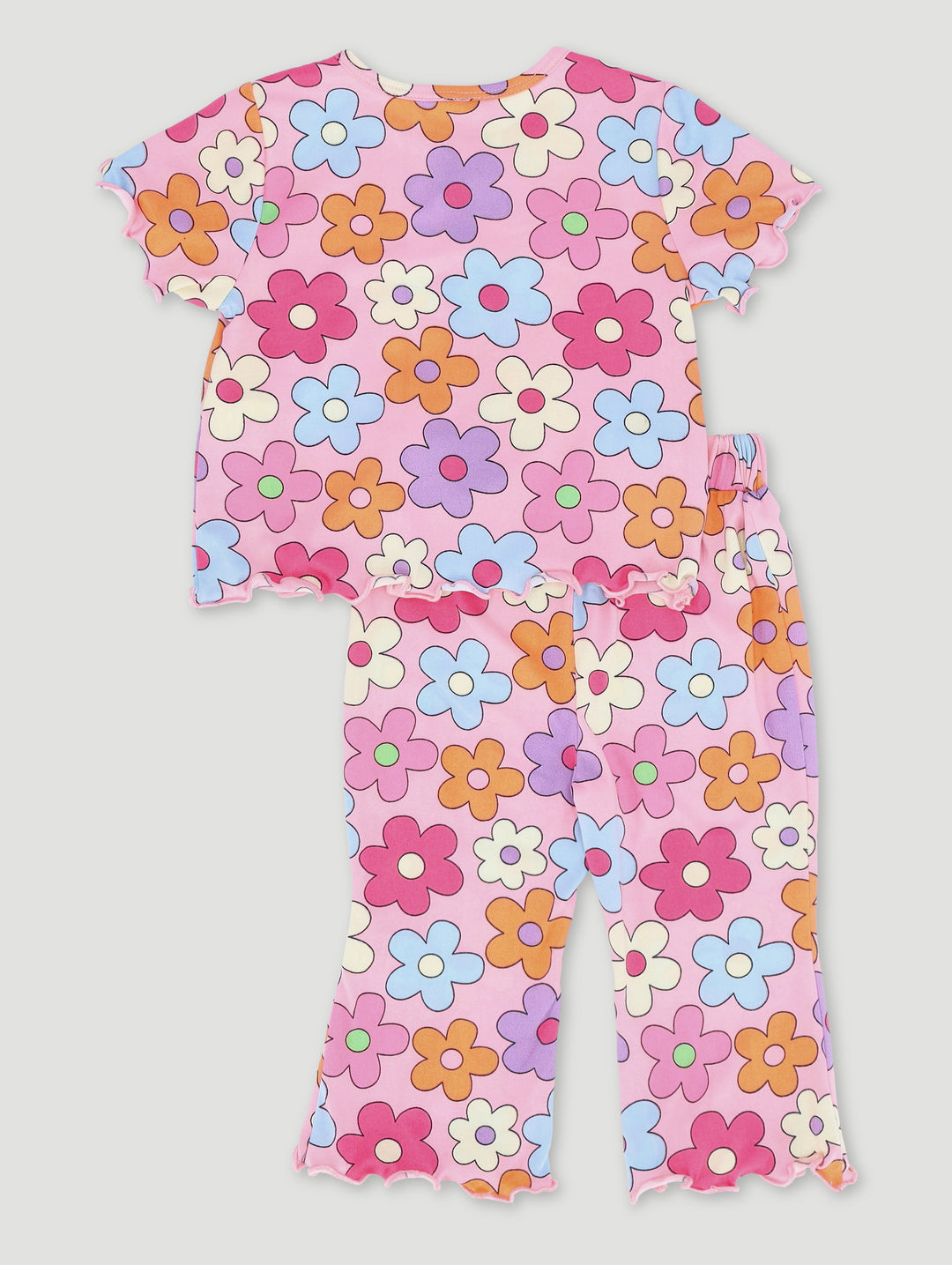 Baby Girls Daisy Flare-Leg Set - Multi