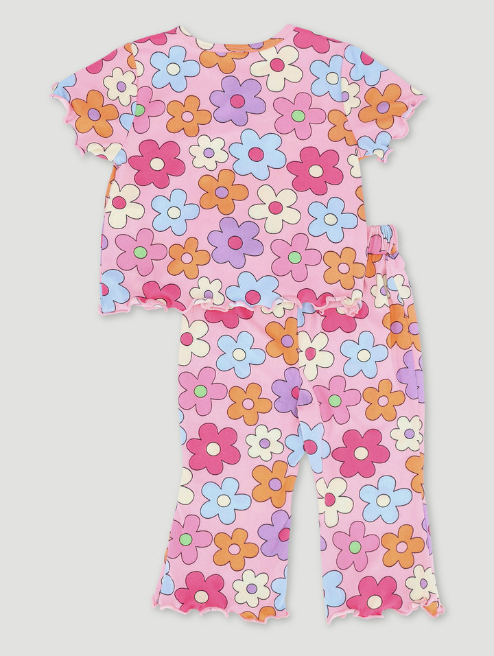 Baby Girls Daisy Flare-Leg Set - Multi