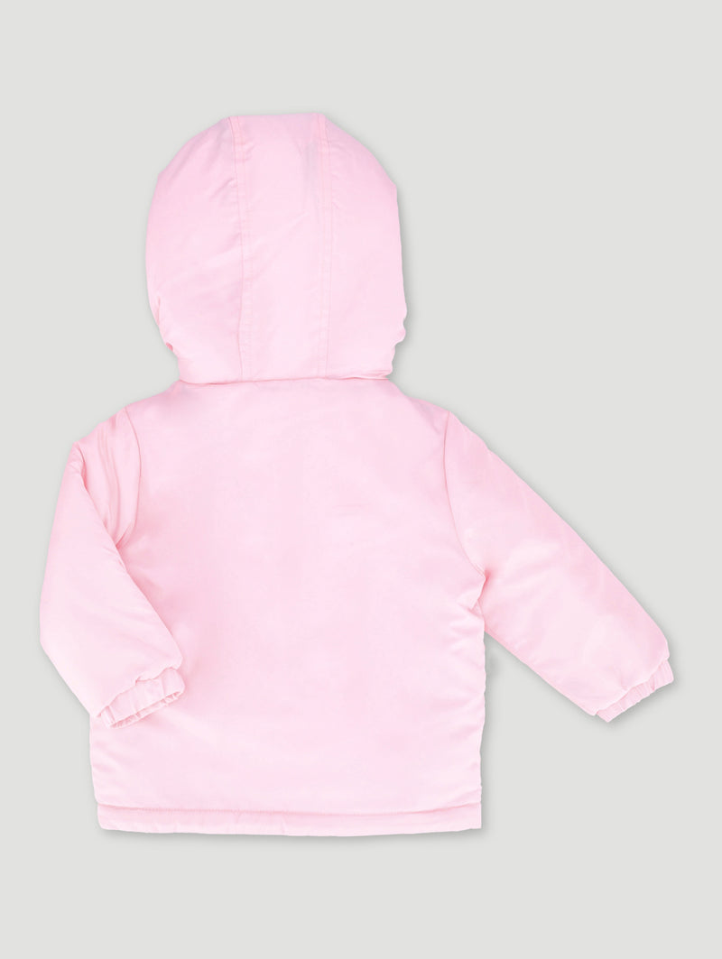 Baby Girls Puffer Jacket - Dusty Pink