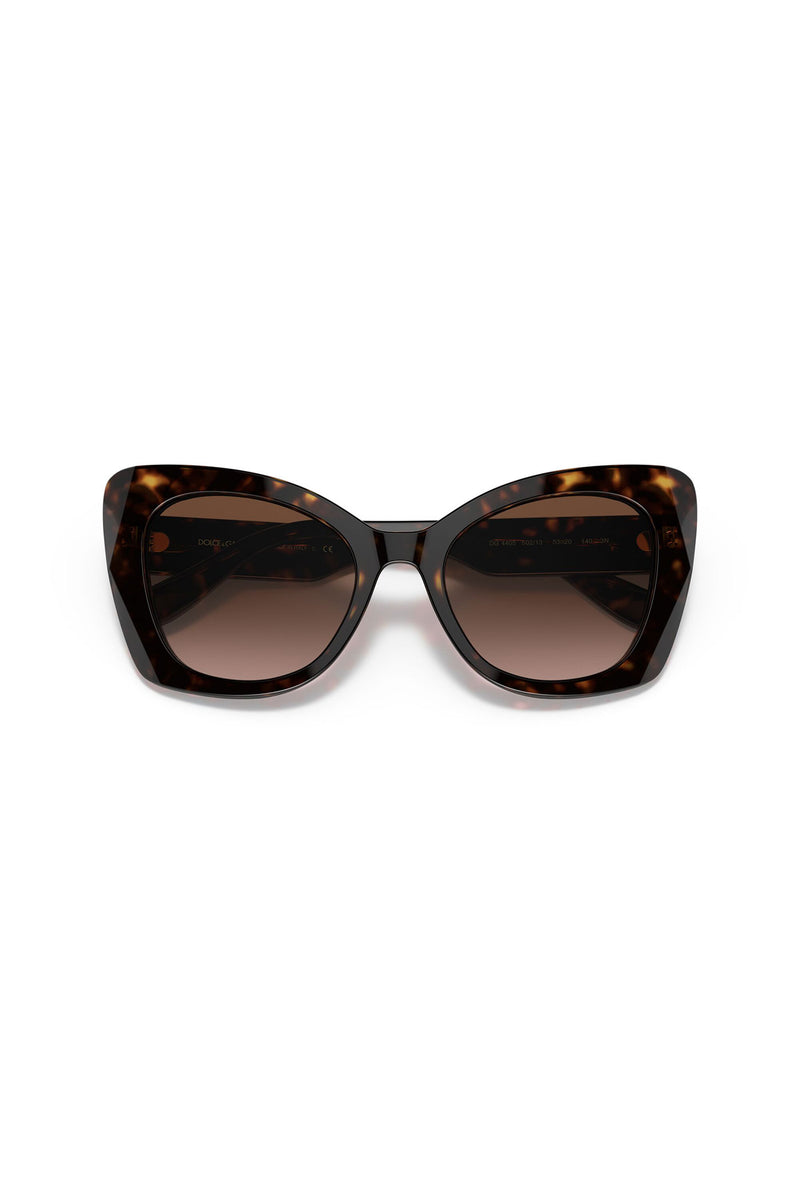 Cat Eye Frame Sunglasses - Tortoise Shell