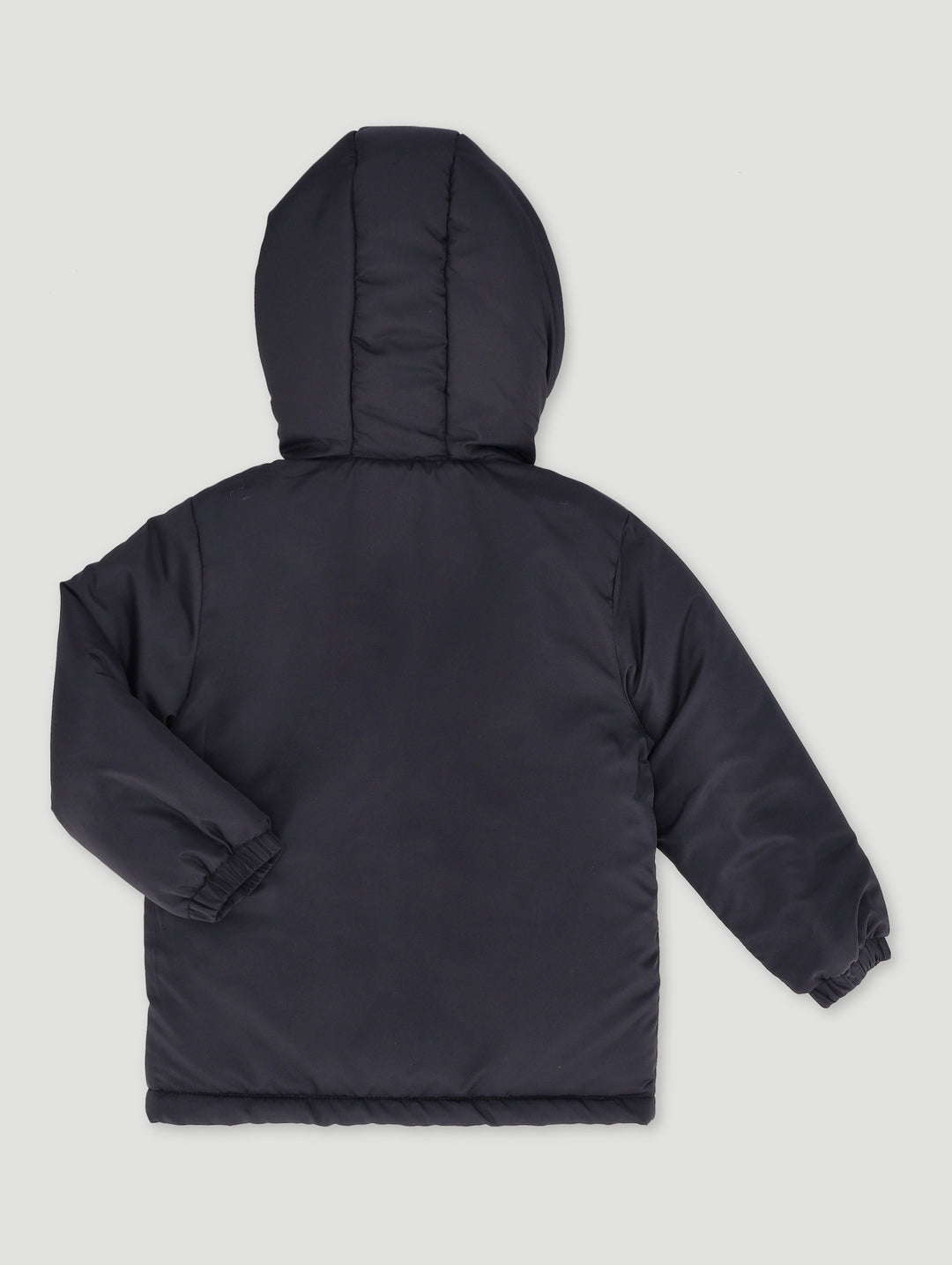 Pre-Boys Parka Longer Length Jacket - Black