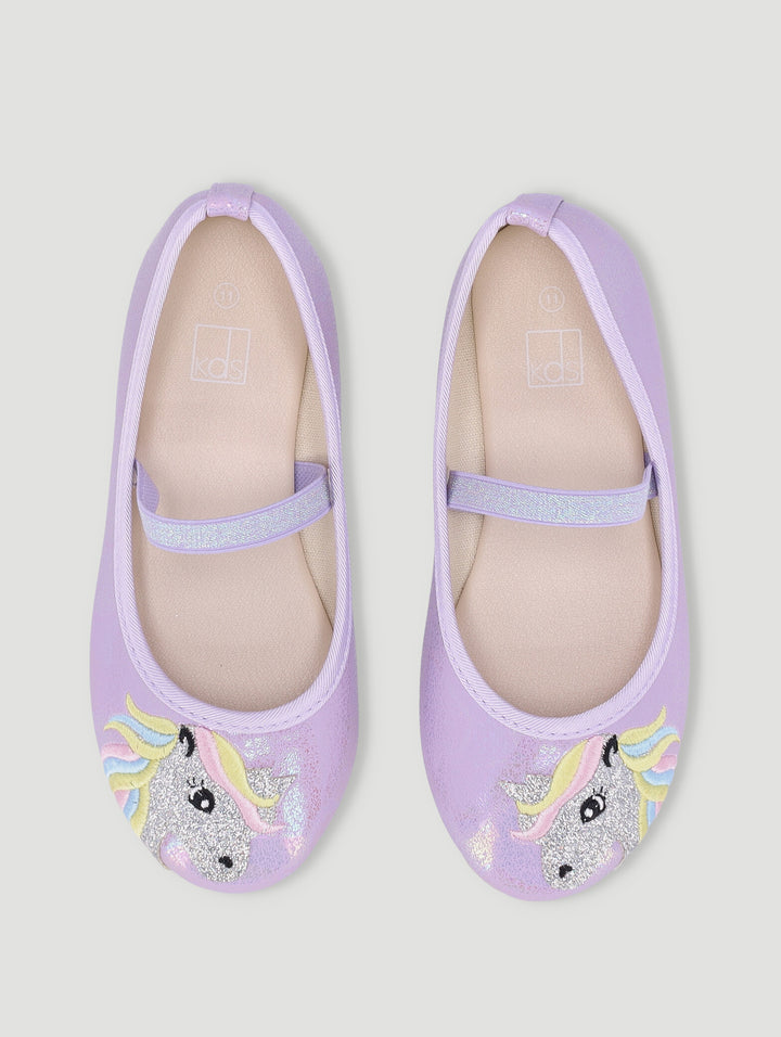 Pre-Girls Novelty Pump - Lilac