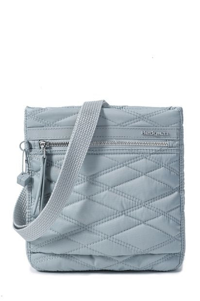 Inner City Quilted Shoulder Bag - Pearl Blue