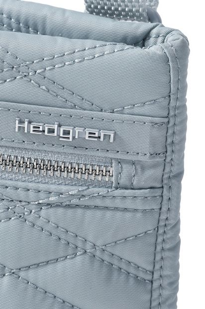 Inner City Quilted Shoulder Bag - Pearl Blue