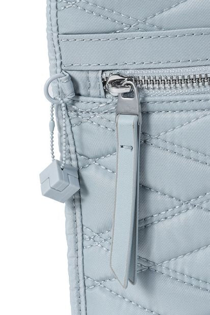Inner City Quilted Shoulder Bag - Pearl Blue