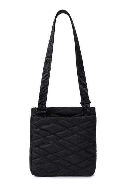 Inner City Quilted Shoulder Bag - Black