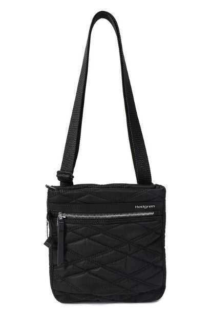 Inner City Quilted Shoulder Bag - Black